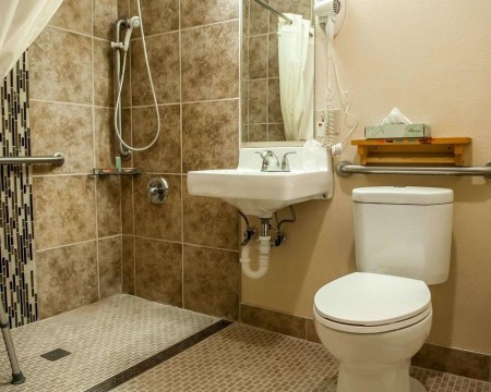 Welcome To Econo Lodge Inn & Suites New Mexico - Roll-In Shower